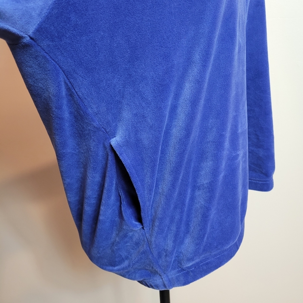 Fila Velour Hoodie blue size M - Picture 6 of 10